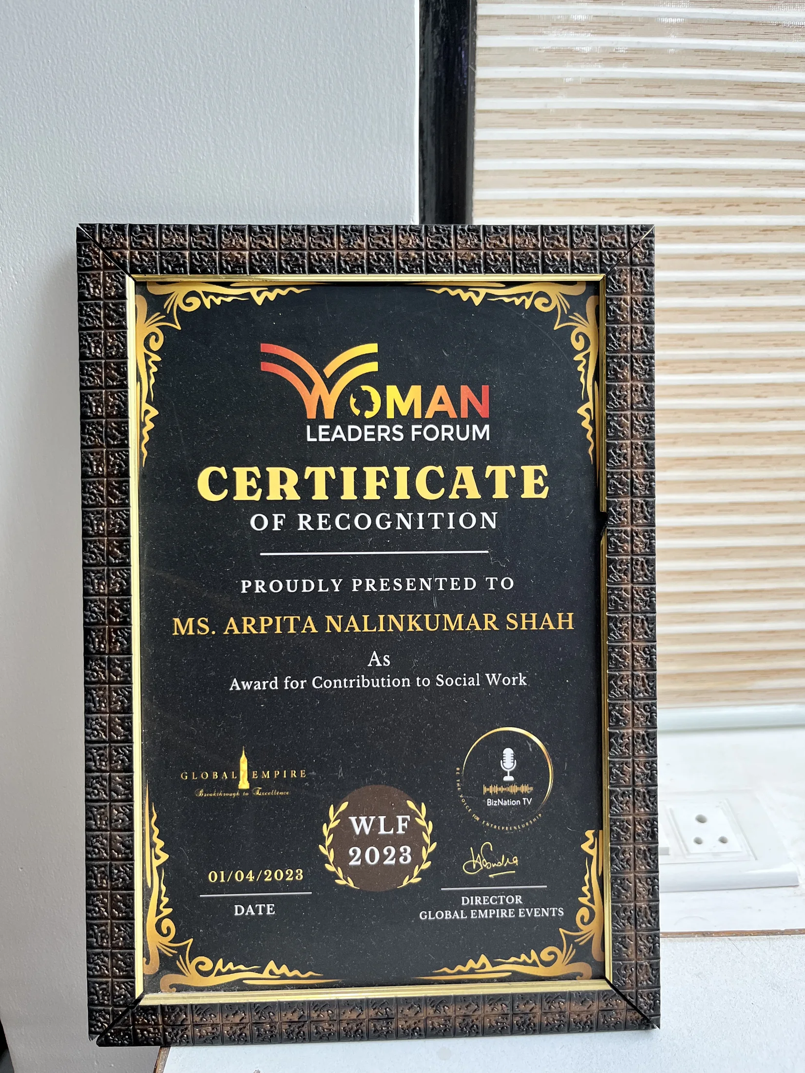 Award and recognition – Awards Image