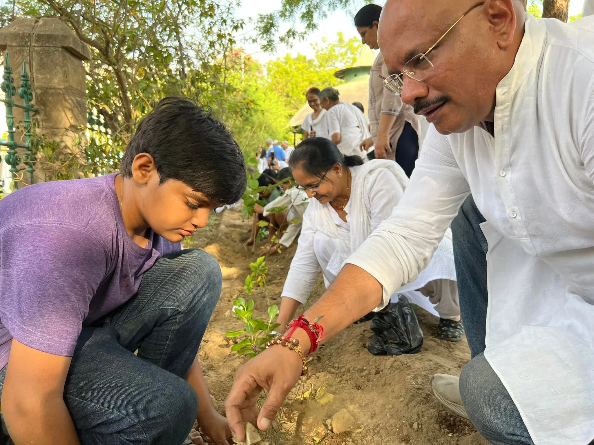 SSV Foundation environment conservation and plantation work