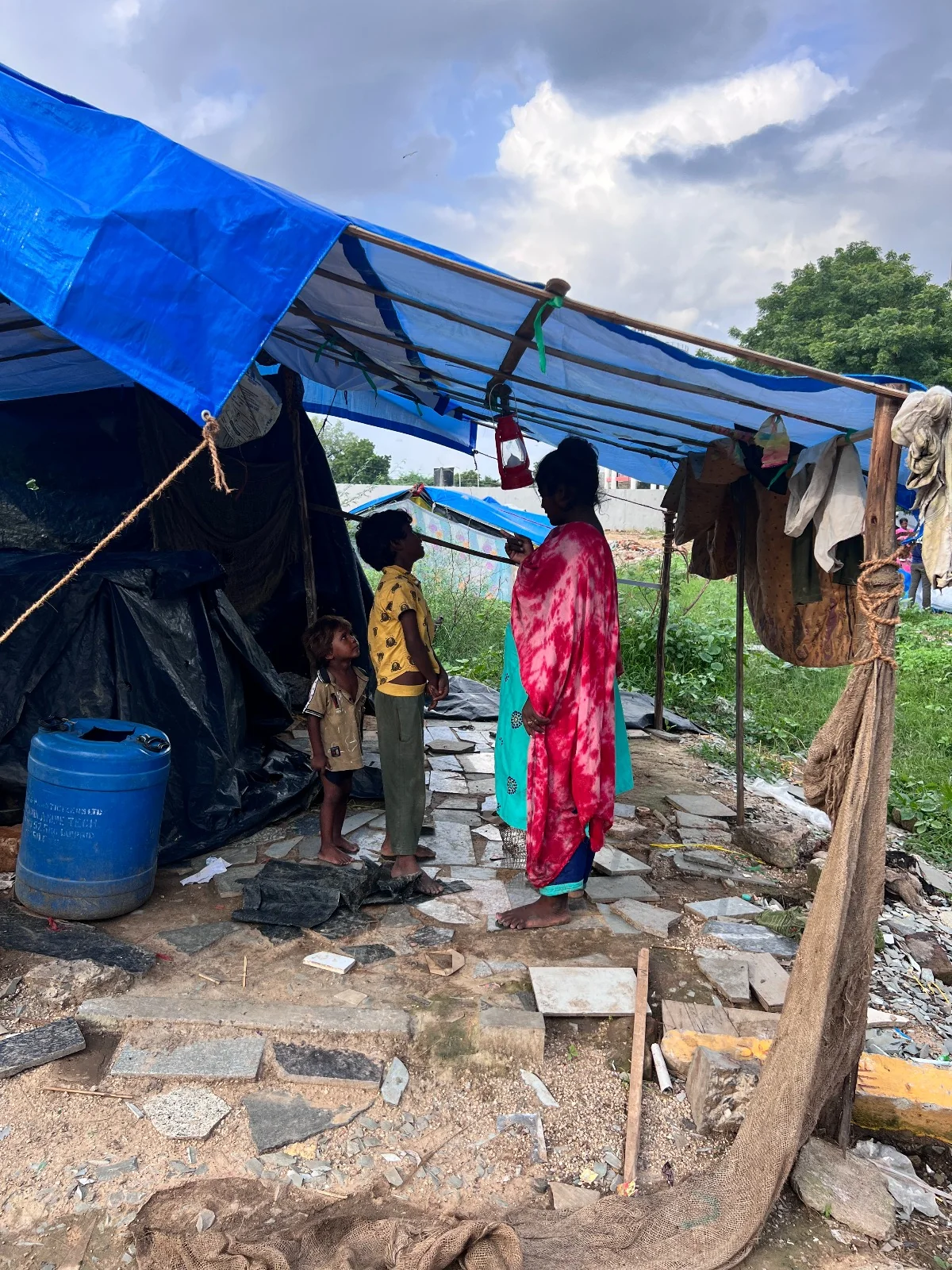 Community support initiative – Tarpulin Distribution
