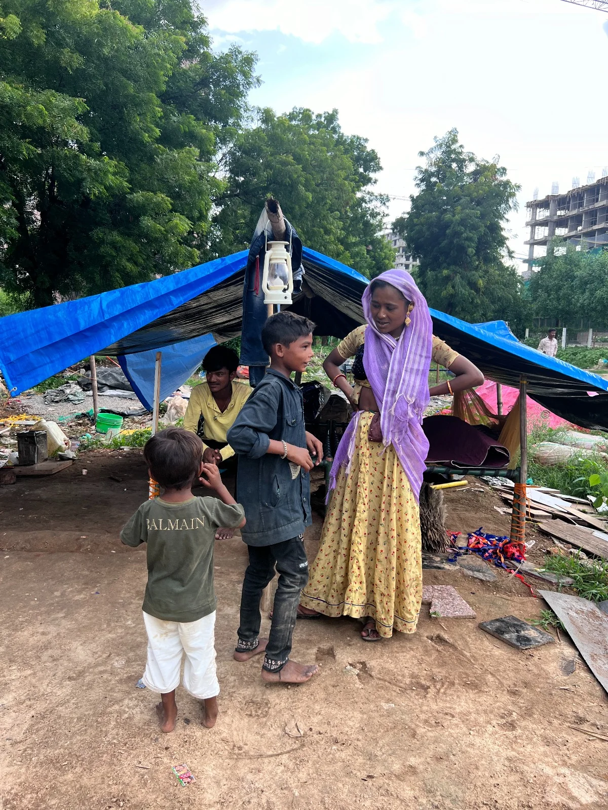 Community support initiative – Tarpulin Distribution