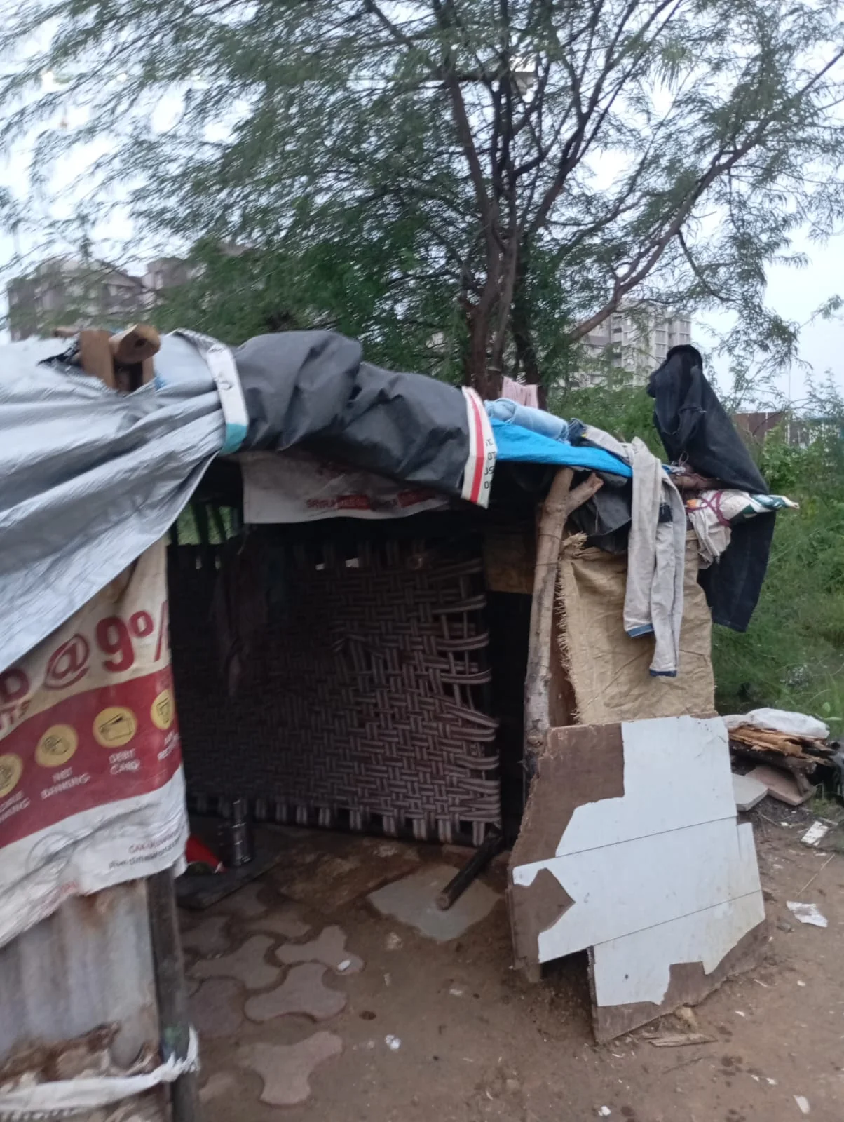 Community support initiative – Tarpulin Distribution