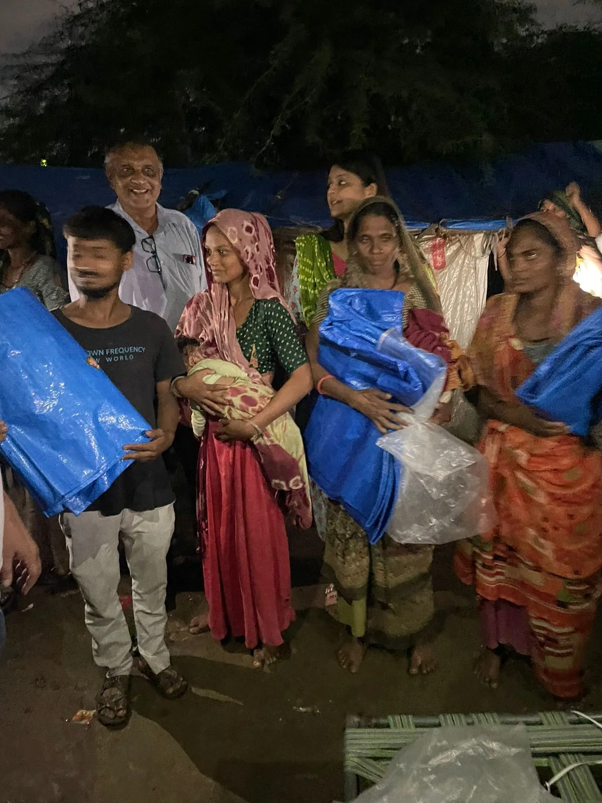 Community support initiative – Tarpulin Distribution